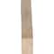 Ekena Millwork 5 1/2"W x 24"D x 28"H Westlake Smooth Knee Brace, Douglas Fir BRC06X24X28WTL00SDF - alternate 2